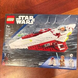 LEGO Star Wars Jedi Starfighter - Red and White